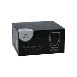Parfait 4-Piece Double Wall Sorento Espresso Cup Set Parfait 4-Piece Double Wall Sorento Espresso Cup Set